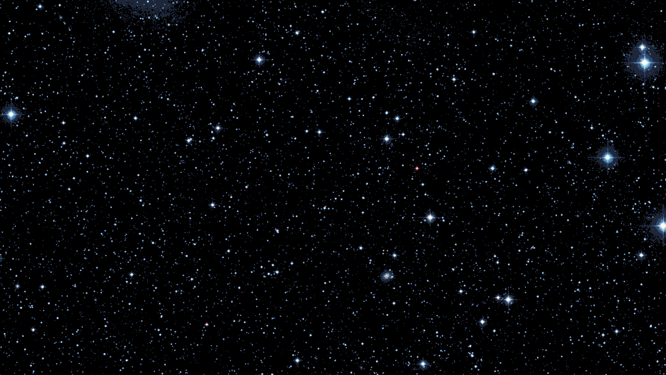 Space background with stars